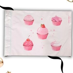 20 cupcakes 10x13 designer poly mailer